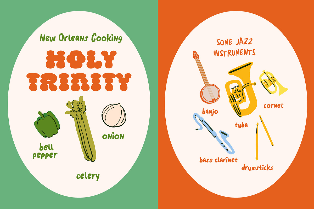 New Orleans Jazz & Heritage Fest, an Illustration by Studio Funshop by Kelli (Photo 4 of 9)