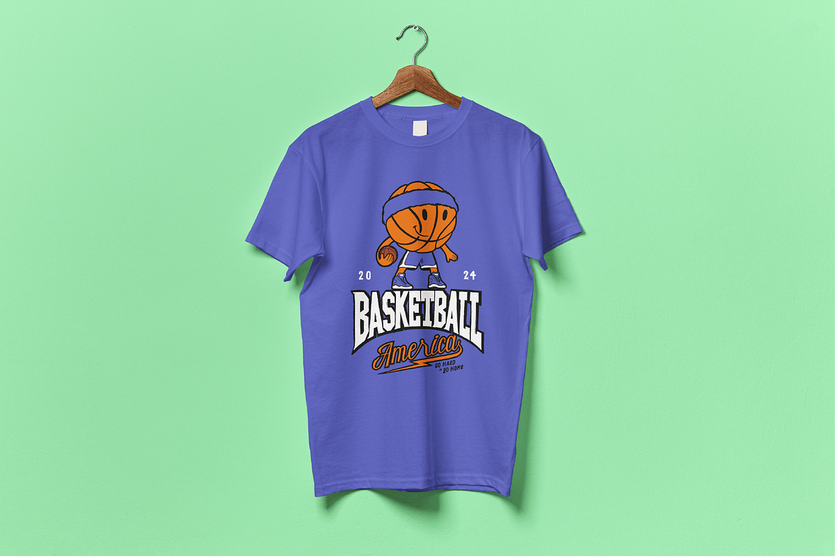 Basketball Dude, a Sport Illustration by hand draw (Photo 4 of 6)