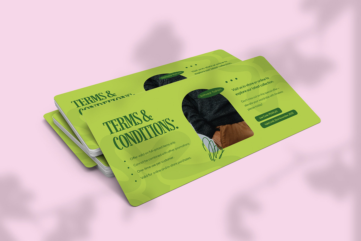 Knitwear Discount - Gift Voucher, a Print Template by VUNIRA (Photo 2 of 3)