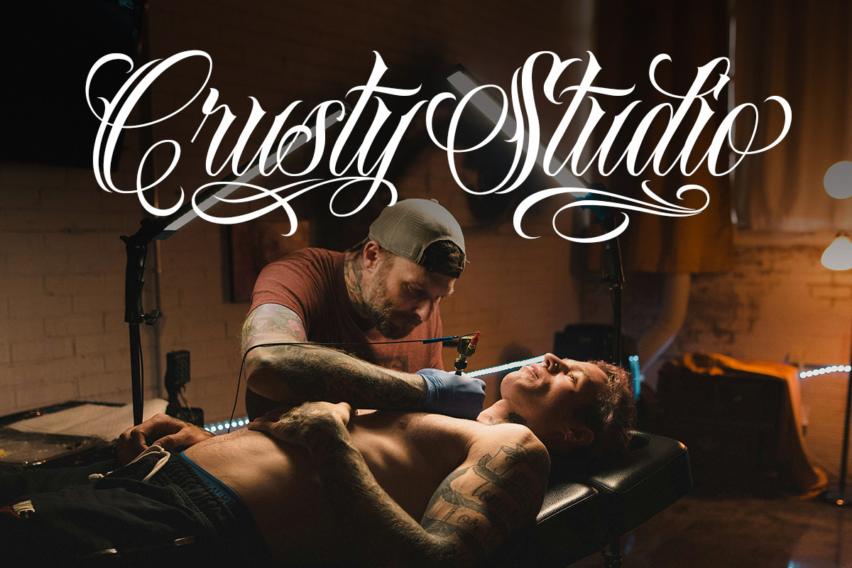 Loyalty - Bold Street Tattoo Script, a Script Font by Muntab_Art (Photo 4 of 8)