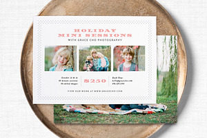 Vintage Mini Session Flyer Template