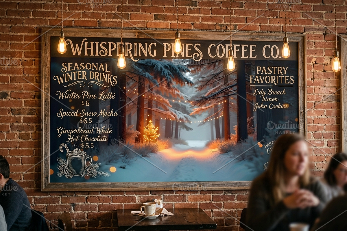 Christmas Forest Path | Stock Photo, a Holiday Photo by Aura Canyon HQ (Photo 3 of 7)