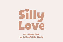 Silly Love Cute Heart Font