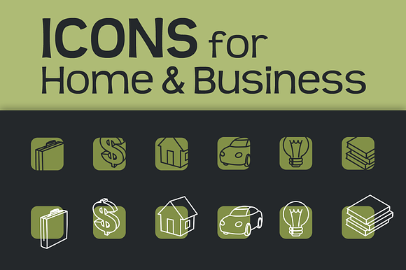 Icons For Business Home