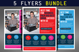 Multipurpose Business Flyers Bundle