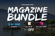 Extra Magazine Bundle, a Magazine Template by DesignCorner (Thumbnail 1 of 4)