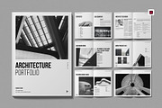 Architecture Portfolio Template, a Brochure Template by Work-Envance (Thumbnail 1 of 10)