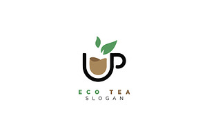 Tea Logo Design Template Concept