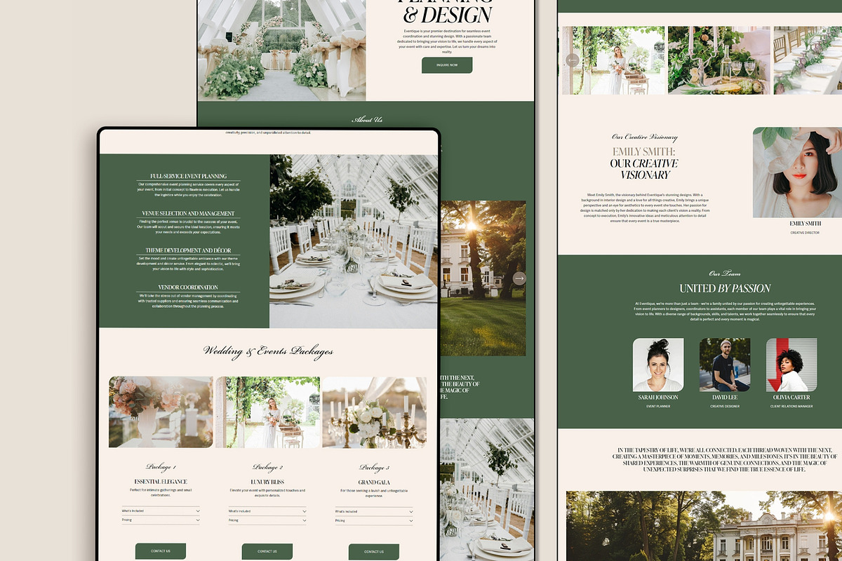 Event Planner Squarespace Website, a Squarespace Template by 3.14&Co (Photo 8 of 10)