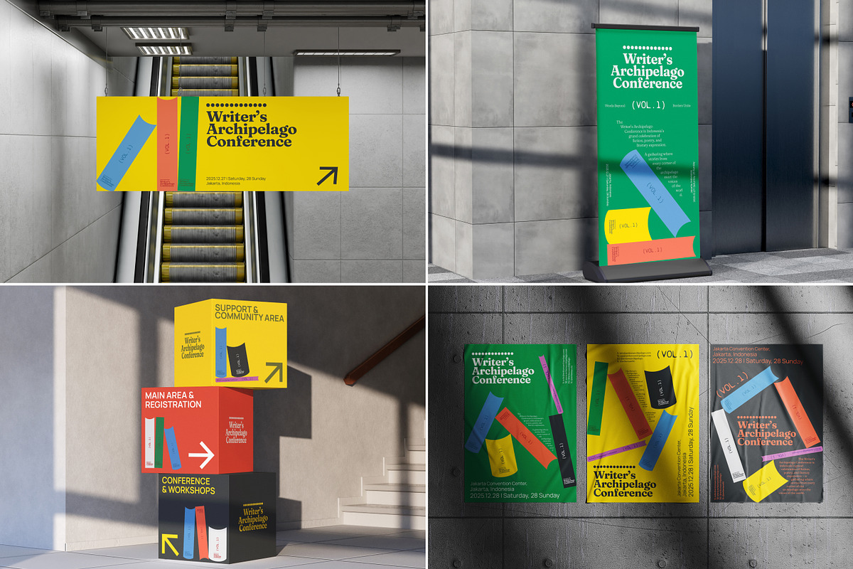 Conference & Event Branding Mockups, a Mockup by Vitora Mockup (Photo 6 of 19)