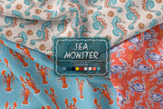 SEA MONSTERS, a Pattern Graphic by MSNTY STUDIOX (Thumbnail 2 of 30)