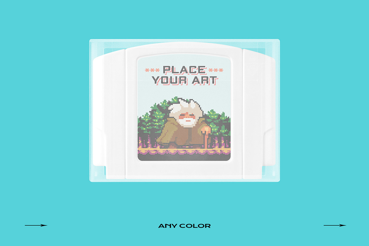 Game Cartridge Mockup Bundle Retro, a Product Mockup by PrintPixel (Photo 27 of 27)