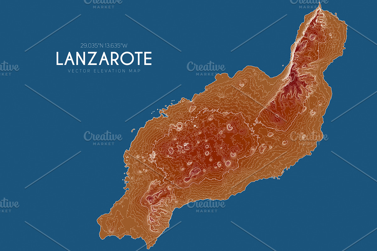 Canary Islands Maps, an Object Graphic by GarryKillian (Photo 2 of 7)