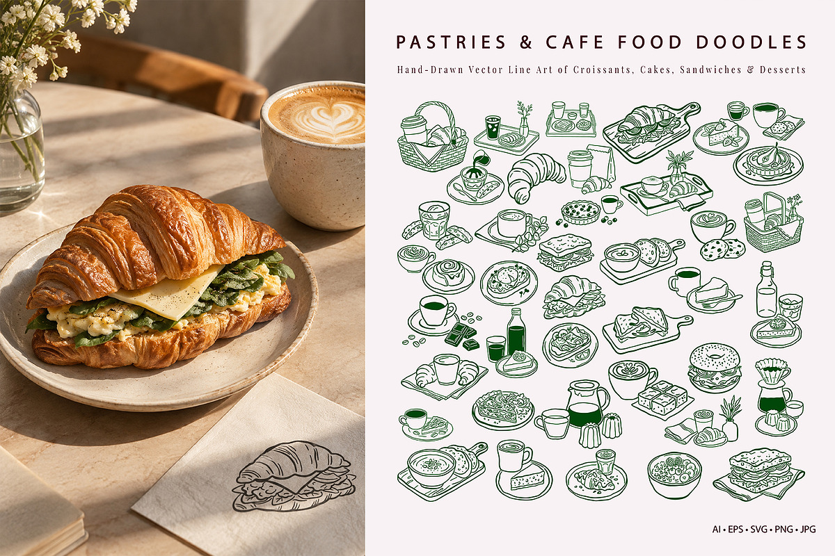 Specialty Coffee Vector Bundle, an Object Graphic by SunnJaneArt (Photo 8 of 18)