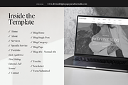 Editorial Showit Website Template, a Websites & App Template by pageparadise (Thumbnail 5 of 6)