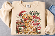 Christmas Gingerbread Cookies PNG, a Seasonal Illustration by Craft Nest (Thumbnail 5 of 6)