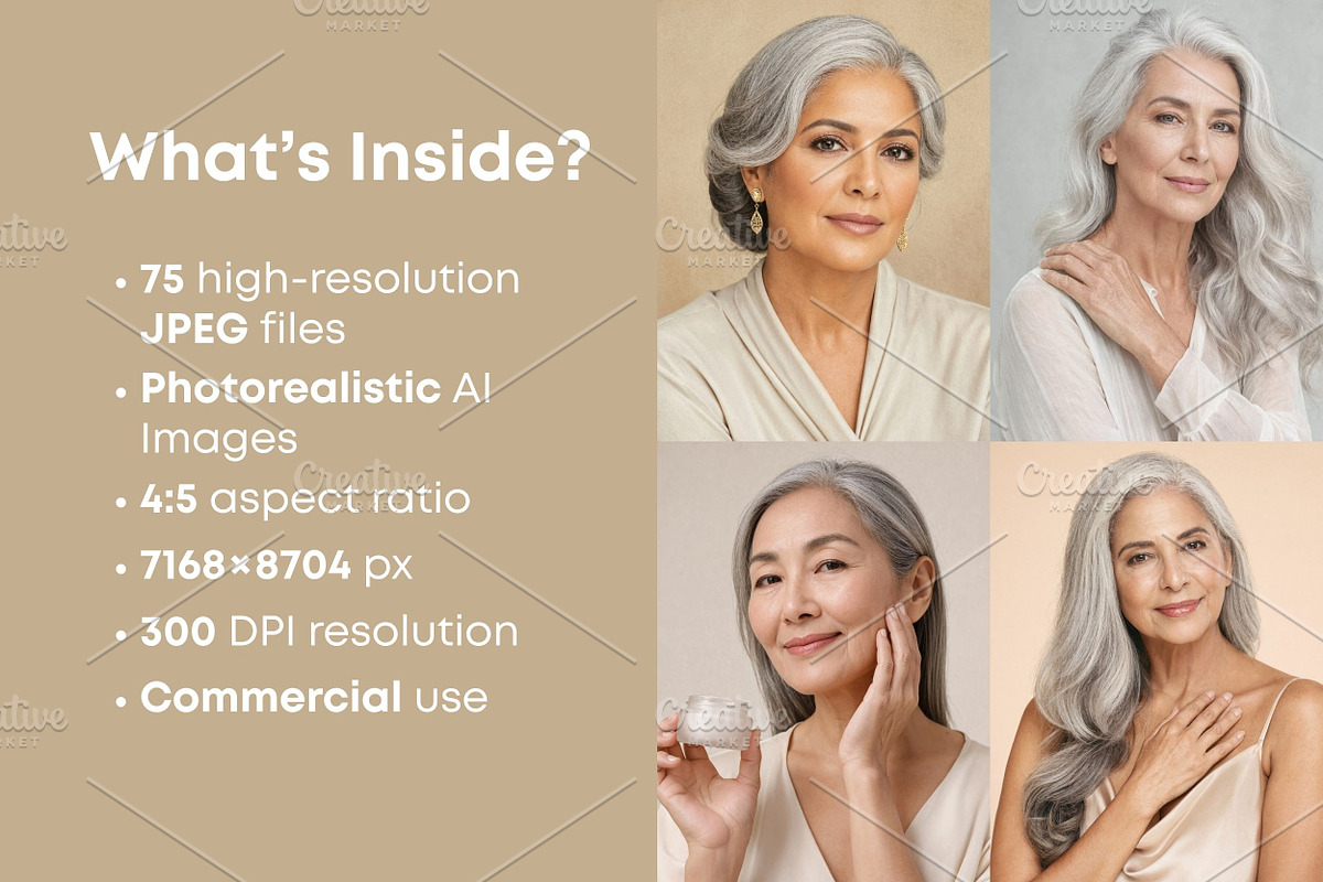 Ageless Beauty Stock Photos, a Person Photo by Selenique Studio (Photo 2 of 10)