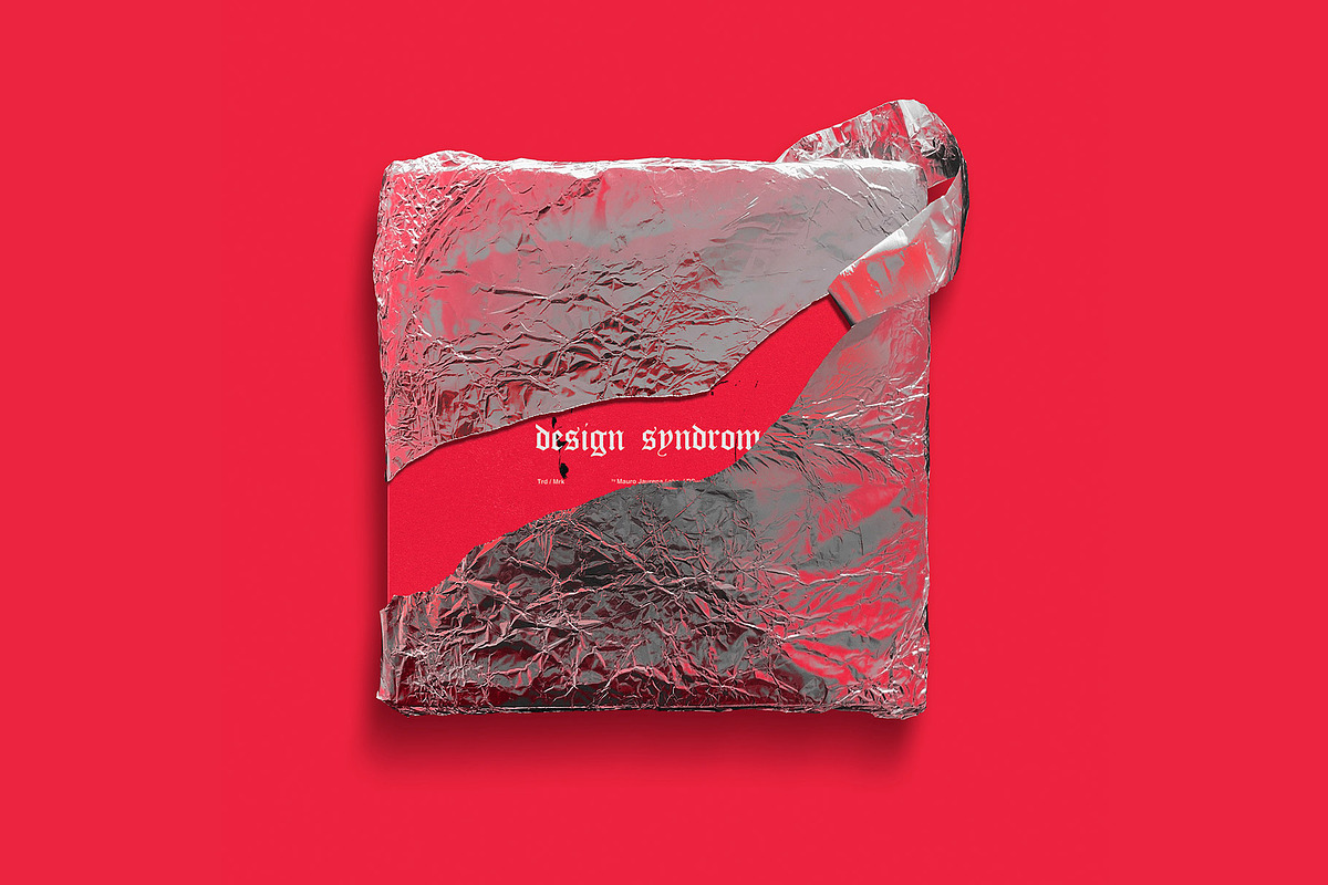 Metallic Wrap Mockup Pack, a Packaging Mockup by Design syndrome (Photo 5 of 5)