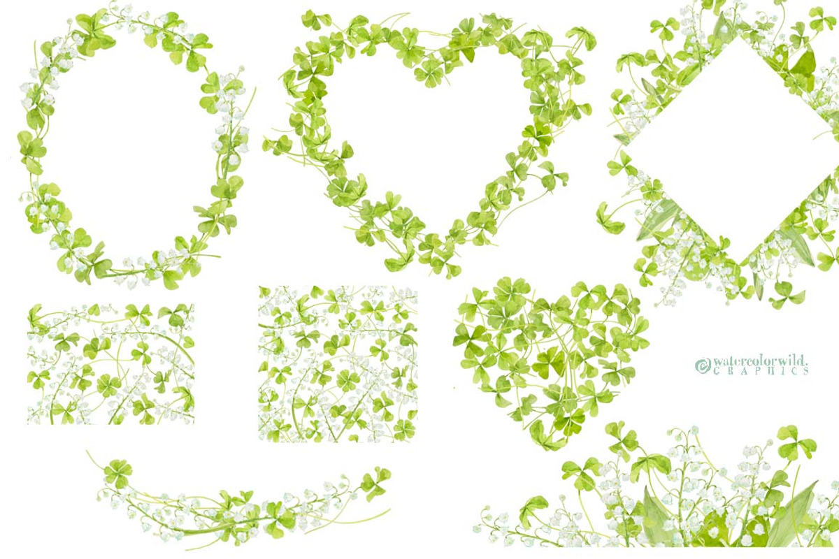 Delicate&Playful-for wedding suites, an Illustration by watercolorwild.graphics (Photo 3 of 9)
