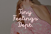 Tiny Secret Naive Pixel Art Script, a Script Font by Struvictory.art (Thumbnail 2 of 8)