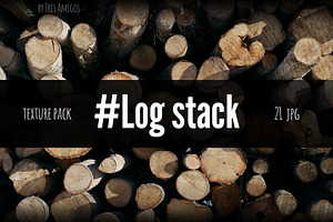 Log stack texture pack