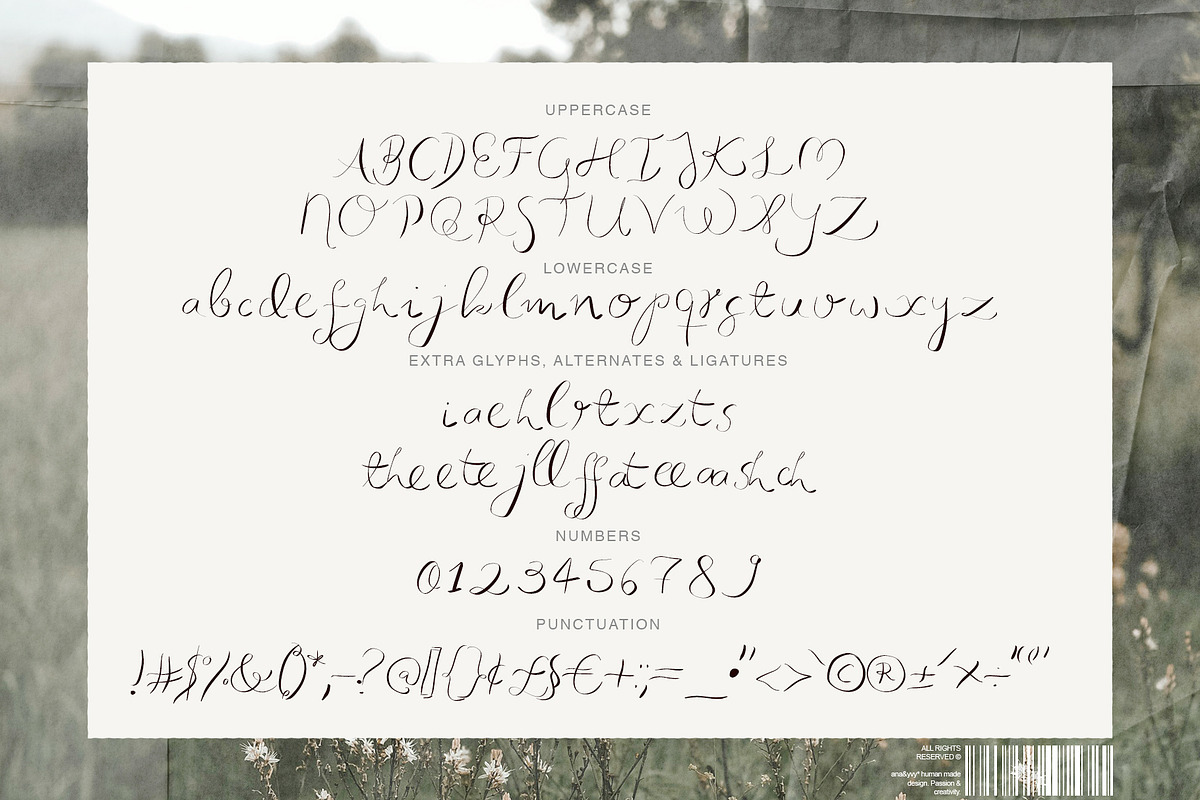 ATELIER KUKU quick & messy script, a Handwritten Font by ana & yvy (Photo 6 of 9)