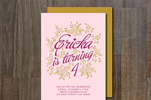 Birthday Invitation