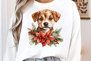 Santa Paws Retro Christmas Puppy PNG, an Illustration by SinaCreation (Thumbnail 5 of 7)
