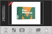 Horizontal Box Mockup, a Packaging Mockup by Bruno's Shop (Thumbnail 2 of 3)