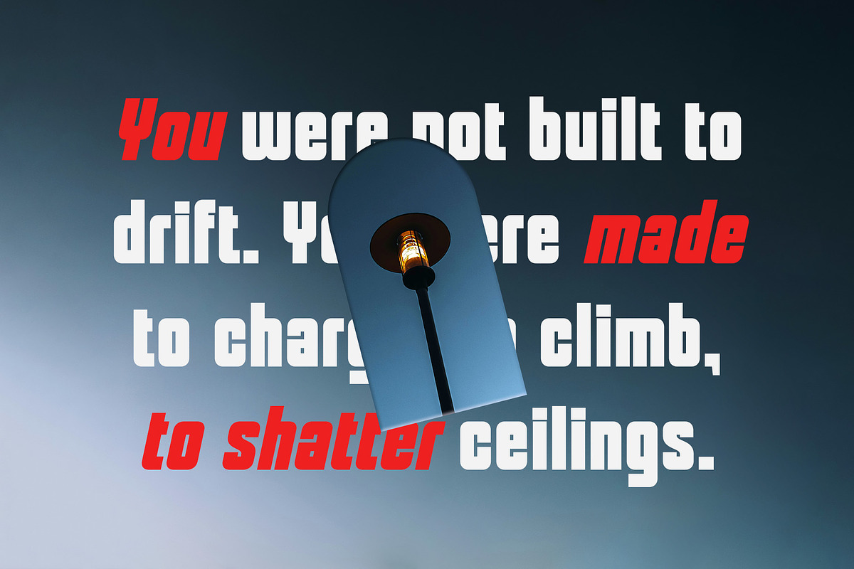 CS Elastix – Bold Font, a Sans Serif Font by Craft Supply Co. (Photo 4 of 8)