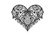 Ornamental Heart Silhouette Bundle, an Illustration by jahid234 (Thumbnail 31 of 31)