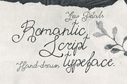 Few Petals. Dreamy Script Typeface, a Script Font by softulka (Thumbnail 5 of 7)