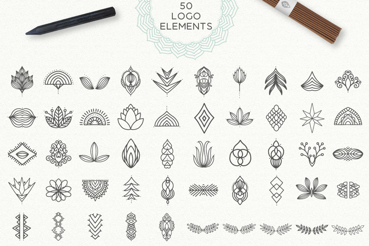 Mandala Collection [630 Elements], an Object Graphic by Julia Dreams (Photo 8 of 10)