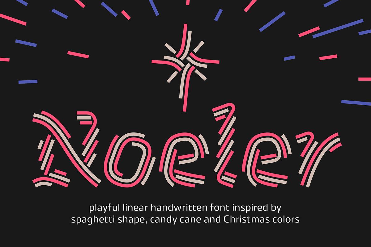 Noeler font, a Handwritten Font by Michael Rafailyk (Photo 1 of 8)