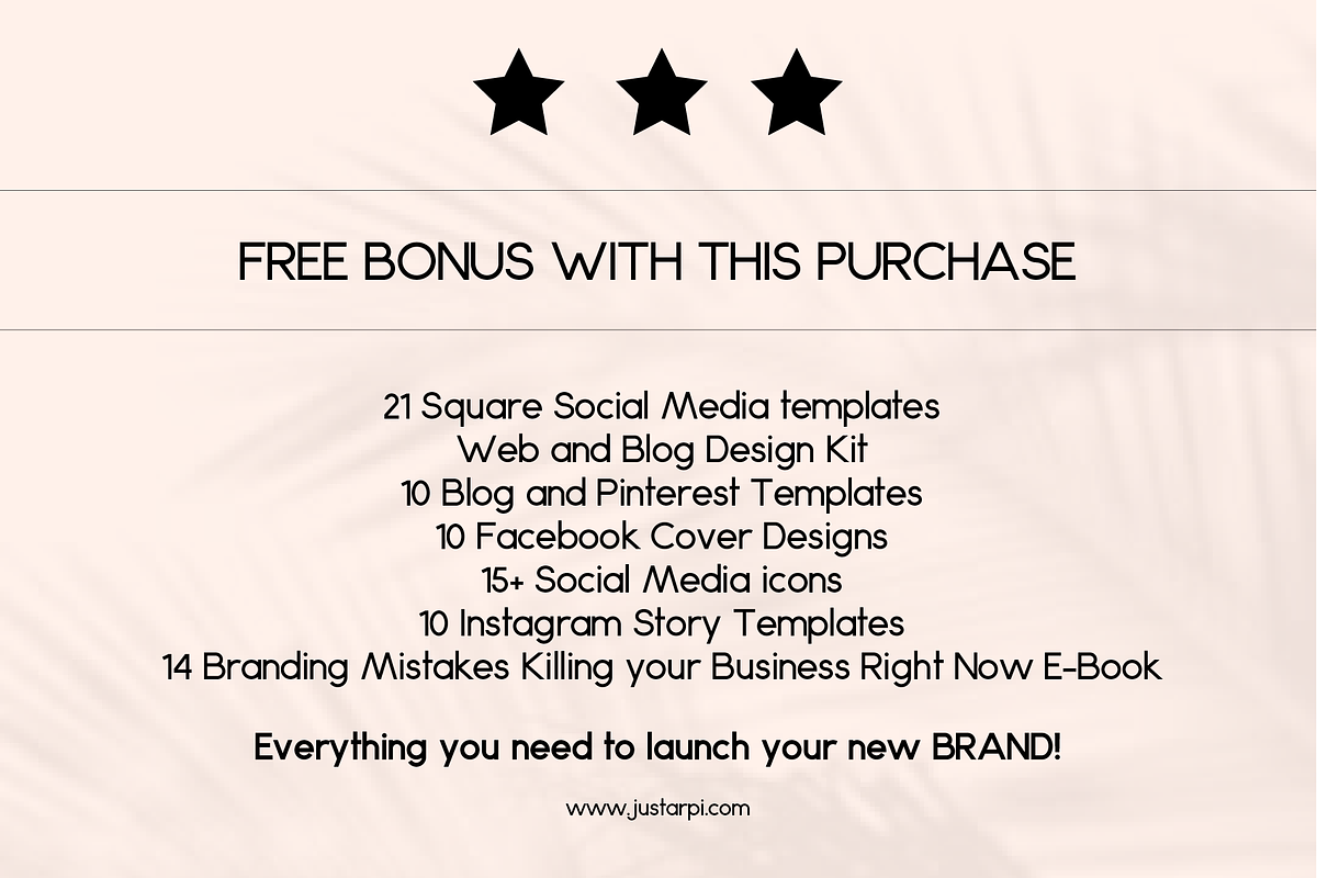 Mini Branding Kit - Fashion Boutique, a Branding & Logo Template by Just Arpi Design Agency (Photo 6 of 6)