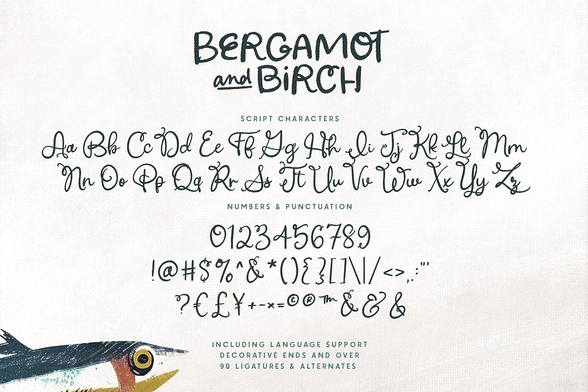 Bergamot & Birch Font Duo, a Script Font by Callie Rian & Co. (Photo 13 of 14)