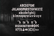 Cerinos Vorgre Brutal Horror Grunge, a Blackletter Font by Maulana Creative (Thumbnail 7 of 7)