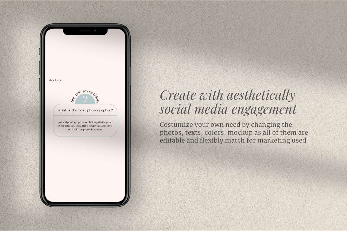 Photovibe - Instagram Canva template, a Social Media Template by ZAF Studio (Photo 2 of 7)