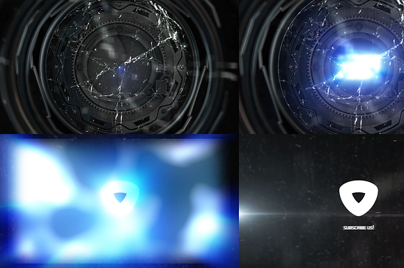 Aperture Logo Reveal Premiere Pro preview 3
