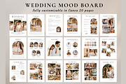 Wedding mood board Canva template, a Card Template by EvaTemplates (Thumbnail 7 of 8)