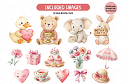 Lovely Mommies Clipart Bundle, an Animal Illustration by TatiMockup (Thumbnail 4 of 5)