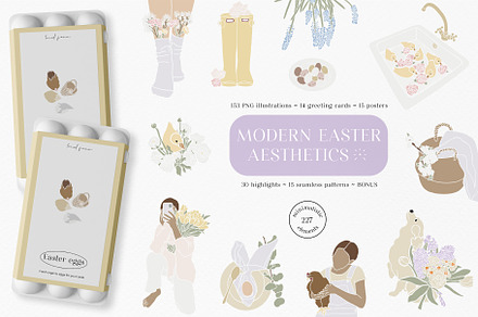 Modern Easter aesthetics