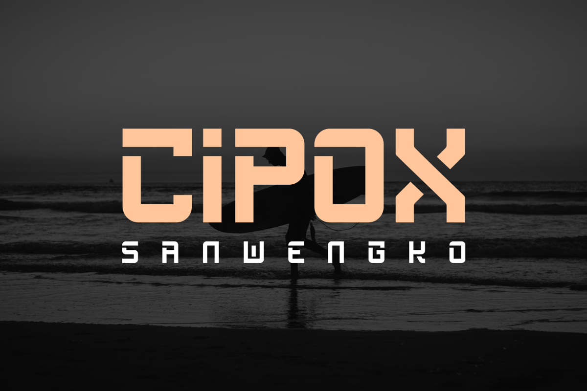 Cixopay - Font, a Sans Serif Font by artchiles_design (Photo 3 of 5)