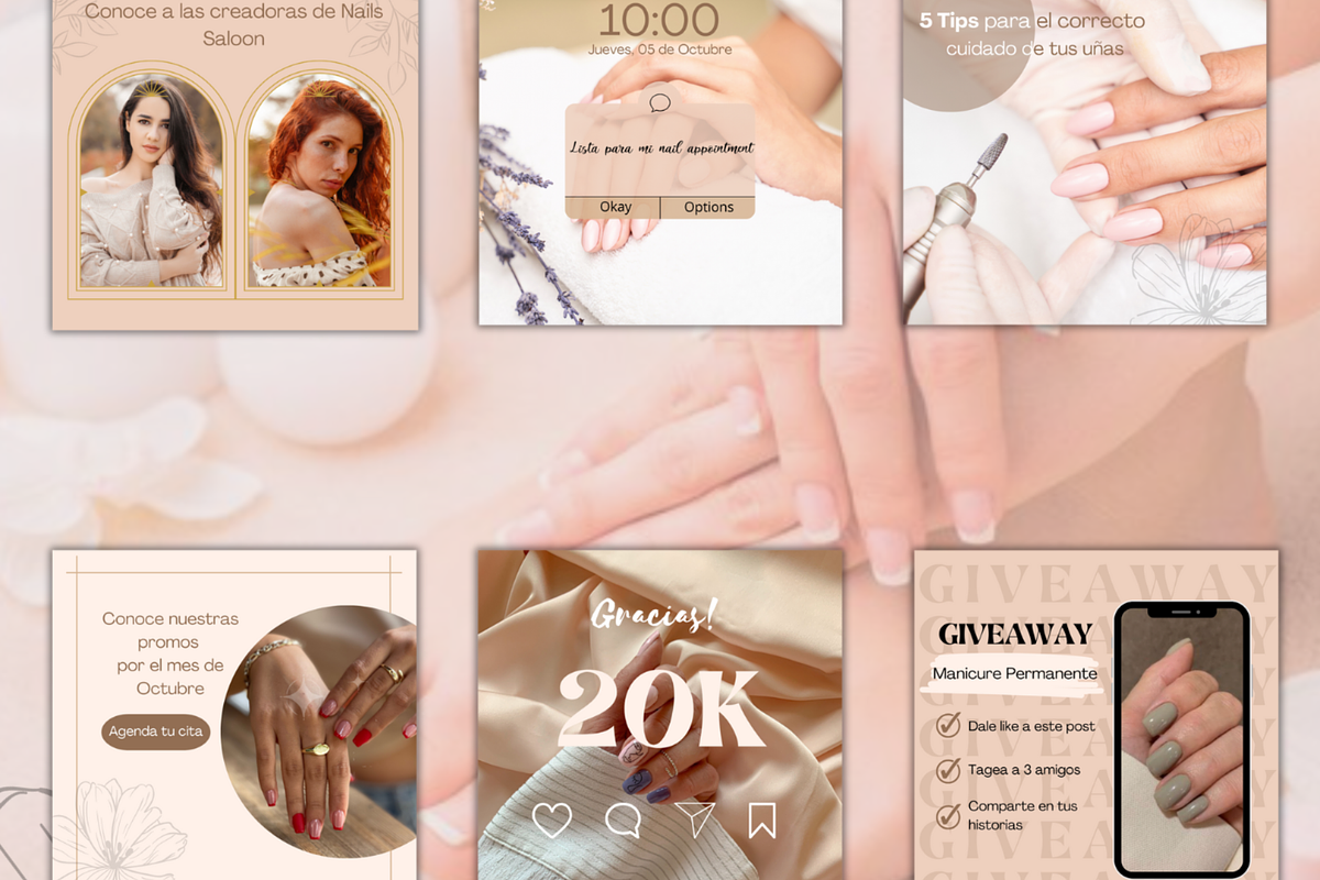 Instagram Post Templates, an App Template by KarolinaKreations (Photo 4 of 5)
