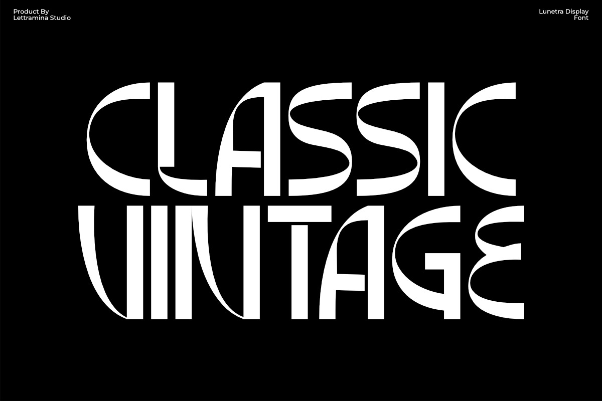 Lunetra, a Sans Serif Font by Lettramina Studio (Photo 7 of 10)