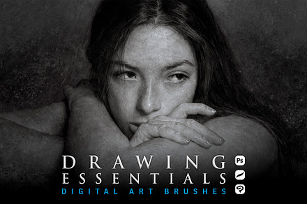 Drawing Essentials Digital Brushes, a Brush Add-On by Mike Nash Illustration