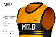 Tank top Jersey Set Mockup, a Hoody Mockup by Mildstudio (Thumbnail 7 of 7)