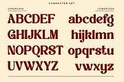 Belyora - Stylish Retro Font, a Serif Font by Font Liner (Thumbnail 11 of 13)