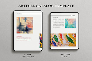 Artfull Catalog Design Template