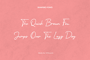 Seantero | Modern Script Font, a Script Font by filosovis (Thumbnail 4 of 5)